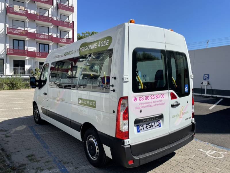 Flocage véhicule camionnette Strasbourg Alsace