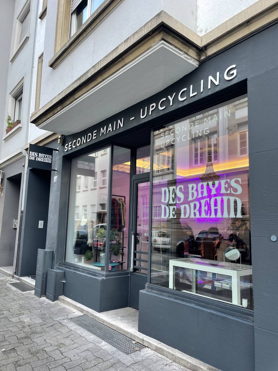 enseigne lettres découpées strasbourg